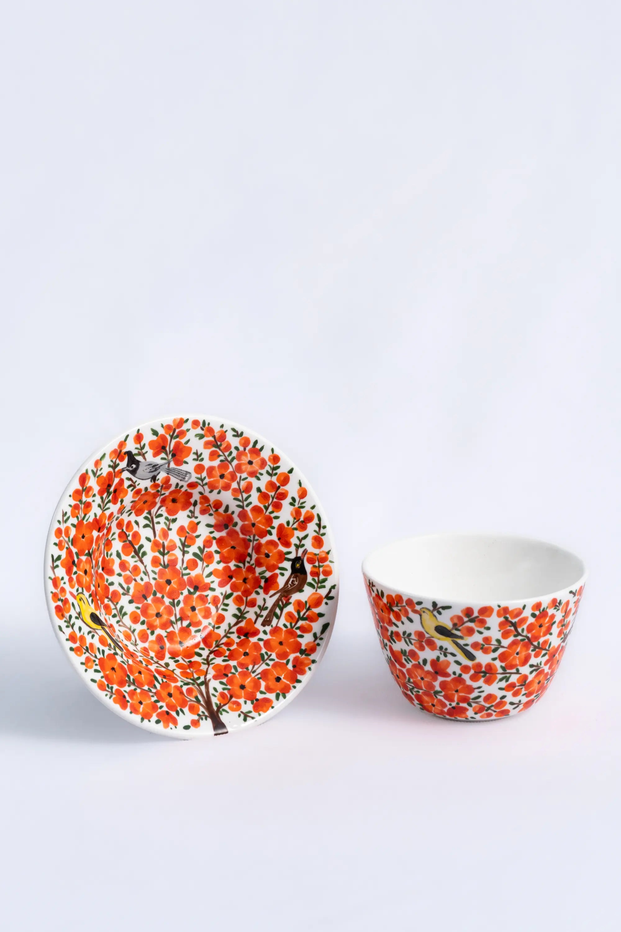 Kahwa pyala with saucer