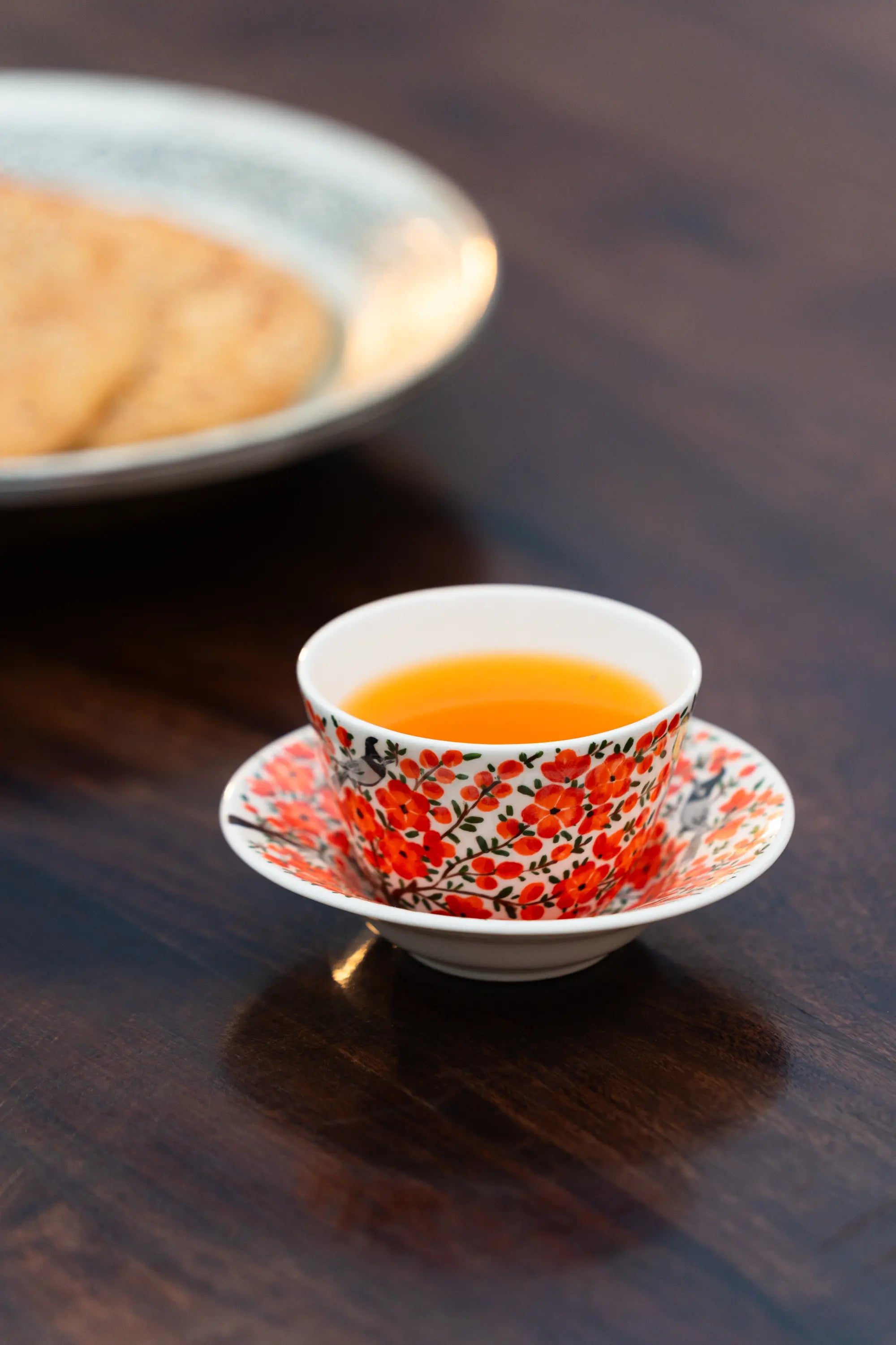 Kahwa pyala with saucer