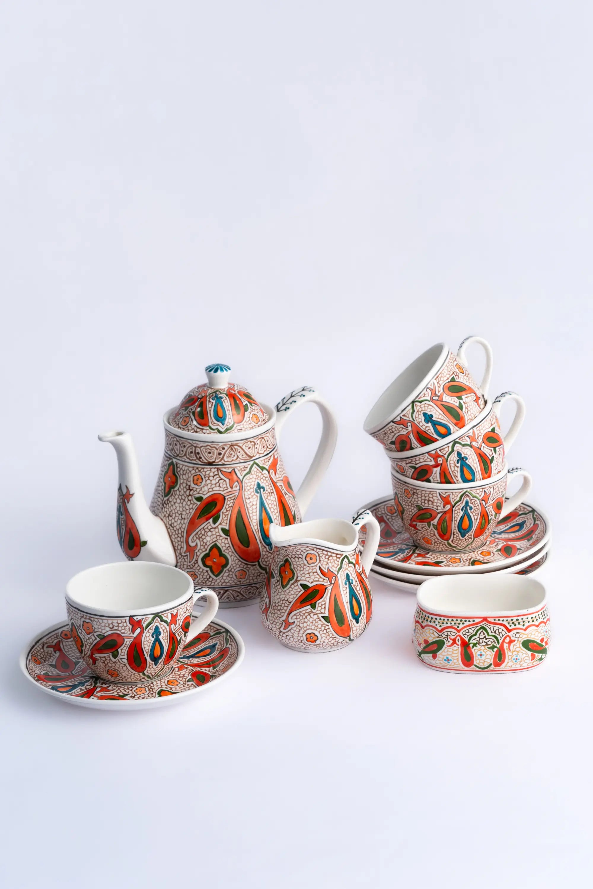 Tea set for 4