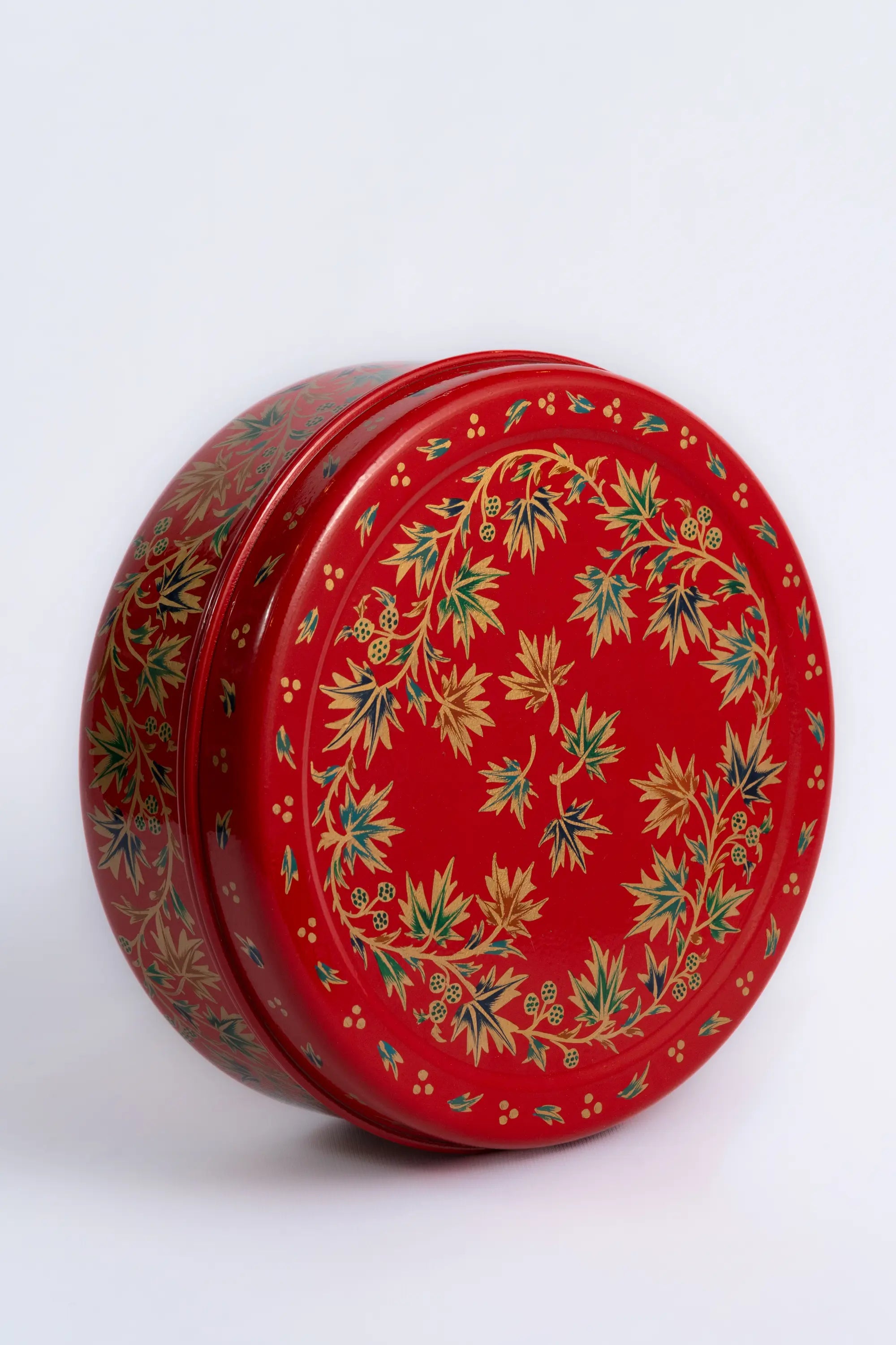 Cookie tin enamel dabba (big)