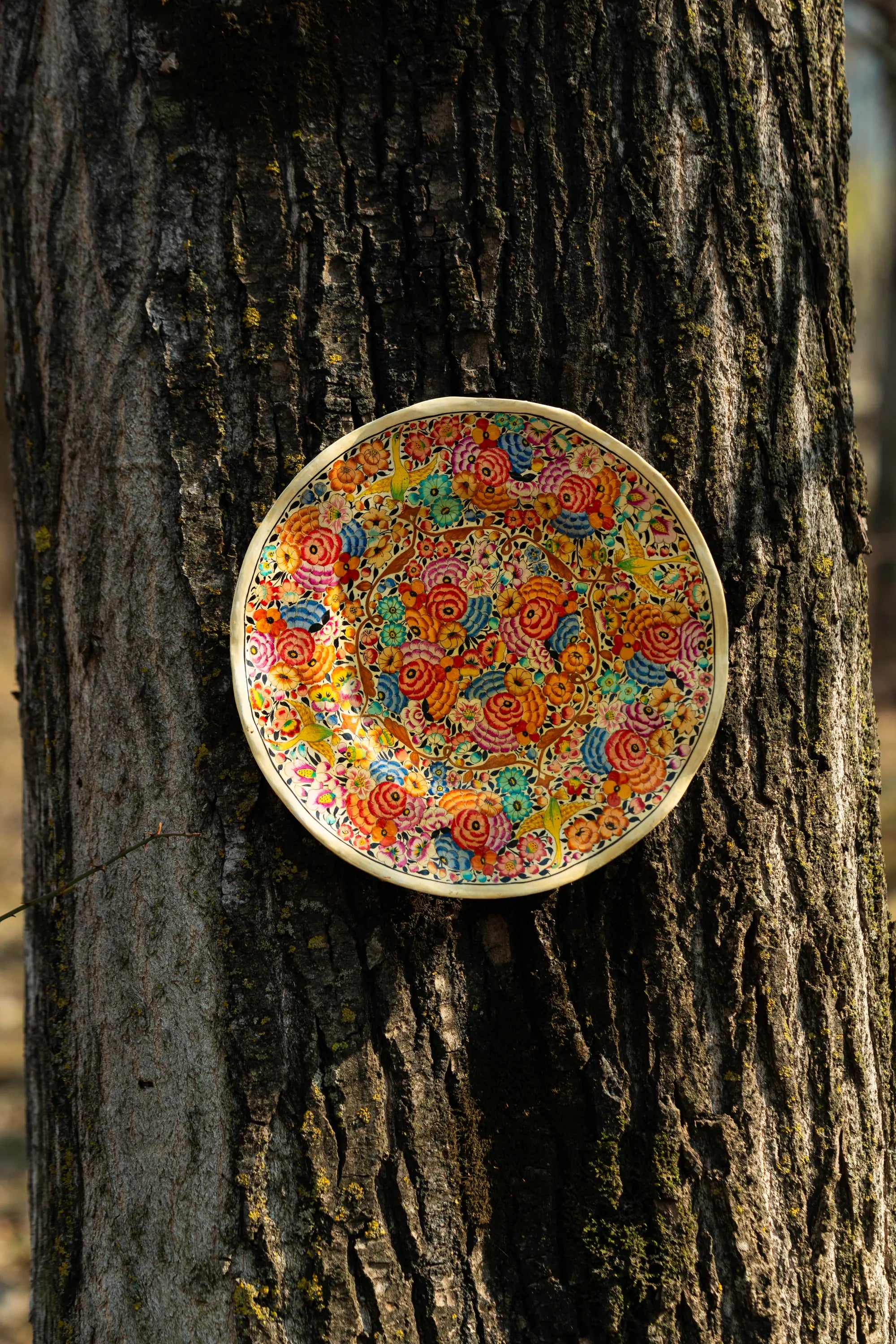 Paper machie plate (big)